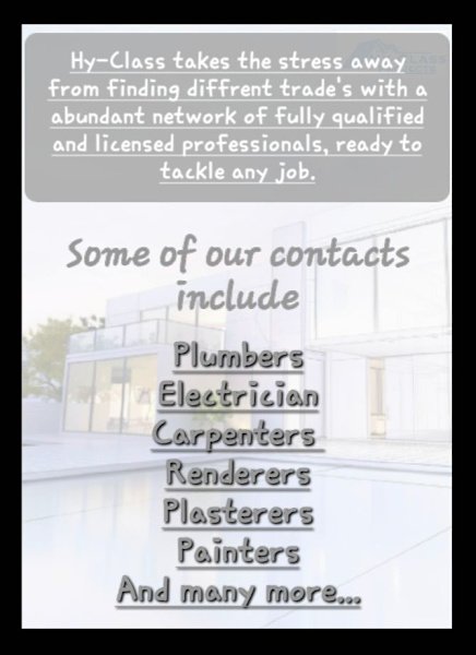 Concrete, Excavation, Landscaping, Bricklaying, Demolition