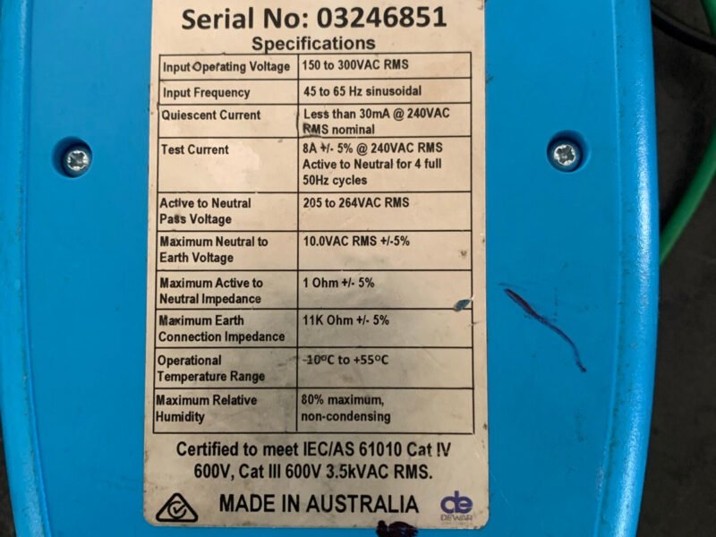 Neutral and Supply Tester