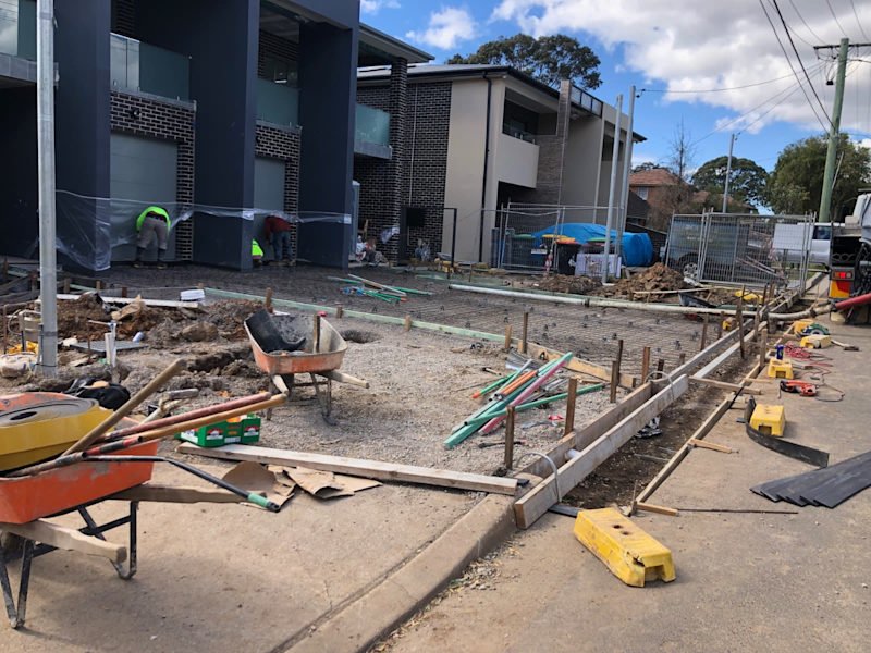 King concreting landscaping all concrete work driveway slabs