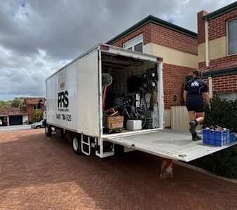 Furniture Removals, Two Removalists with truck, Delivery, MOVER