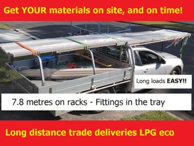 Man with EXTRA BIG TRAY Ute - From $50 - Fast & Efficient