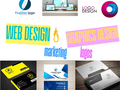 Logo Design, Business Card Design, Web Design, Google Marketing