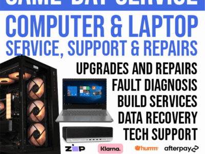 Computer repairs, upgrades, spare parts, technical support and advice