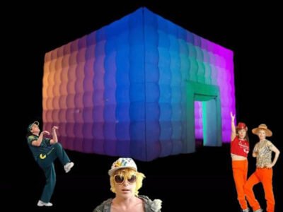 Glowing Party Cube 🧊 Hire