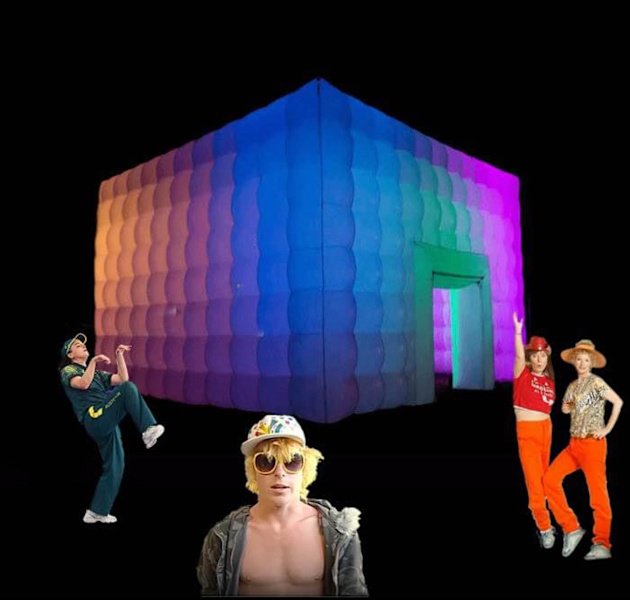 Glowing Party Cube 🧊 Hire