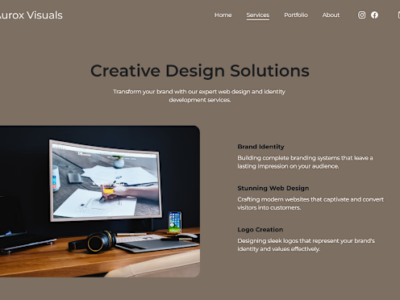 WEBSITE AND LOGO DESIGNS FOR BUSINESSES
