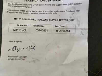 Neutral and Supply Tester