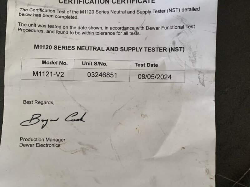 Neutral and Supply Tester