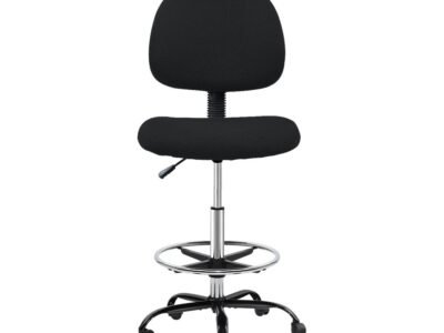 Office Chair Drafting Stool Fabric Chairs Black