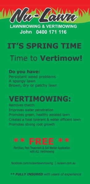 Nulawn Lawnmowing & Vertimowing