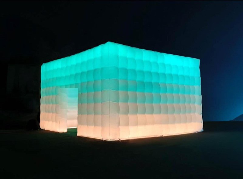Glowing Party Cube 🧊 Hire