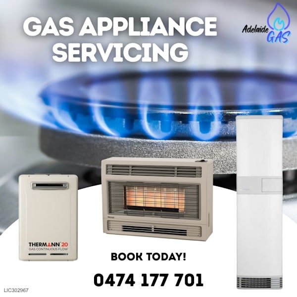 Adelaide Gas, Gas fitting services
