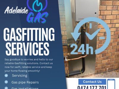 Adelaide Gas, Gas fitting services