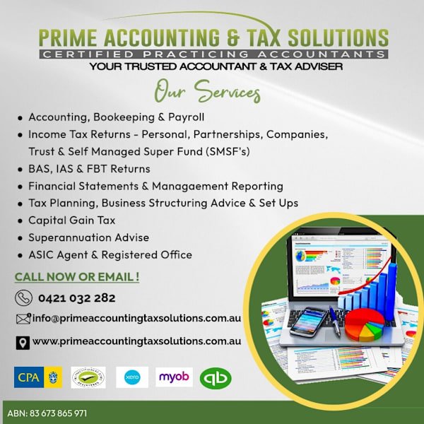 PRIME ACCOUNTING & TAX SOLUTIONS