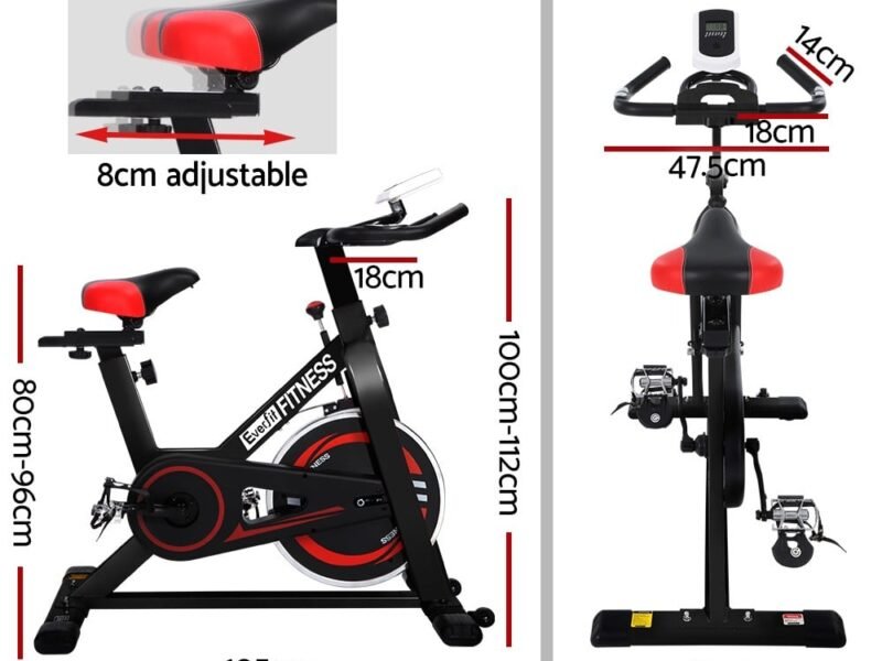 Spin Bike Exercise Bike Flywheel Cycling Home Gym Fitness Indoor Cardi