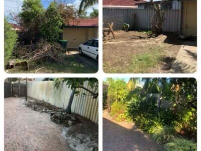 Gardening, landscaping service and maintenance and gutters cleaning