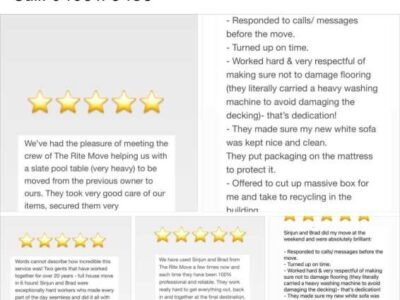 The Rite Move Gold Coast Furniture Removalist