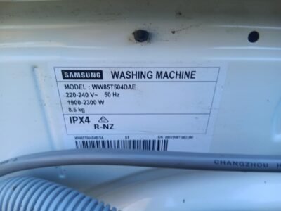2024 Samsung 8.5kg BubbleWash Smart AI Intelligent Front Load Washer