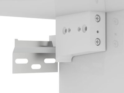 Wall-Mounted TV Cabinet High Gloss White 102x35x35 cm Engineered Wood