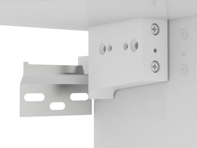 Wall-Mounted TV Cabinet High Gloss White 102x35x35 cm Engineered Wood