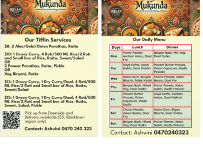 Pure Indian Vegetarian Tiffin & Catering Services