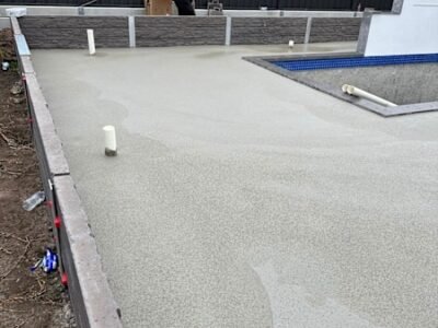 concreting slabs,retaining walls,driveways.