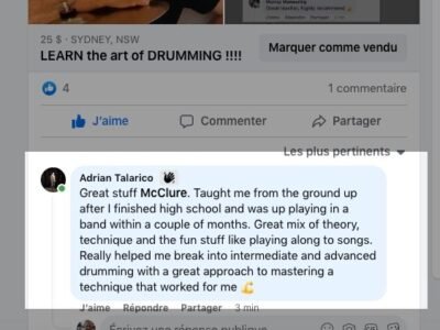 Drum lessons Tutoring Sydney !!!