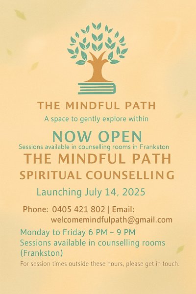 The Mindful Path Gentle Spiritual Counselling for Life Clarity