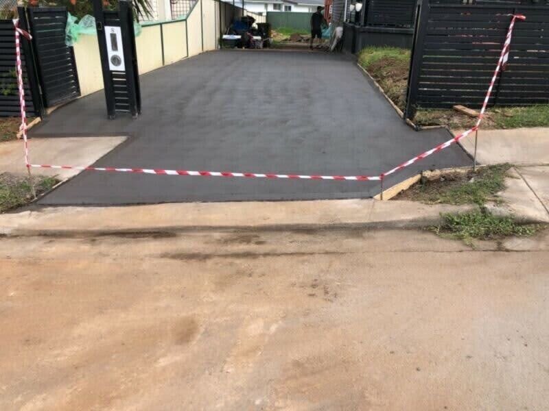 King concreting landscaping all concrete work driveway slabs
