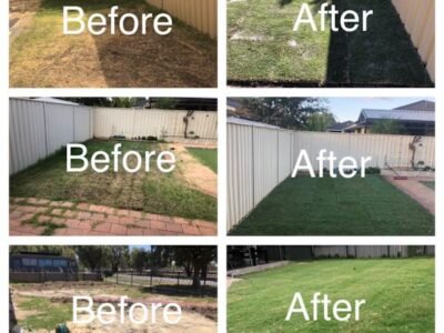 Gardening, landscaping service and maintenance and gutters cleaning