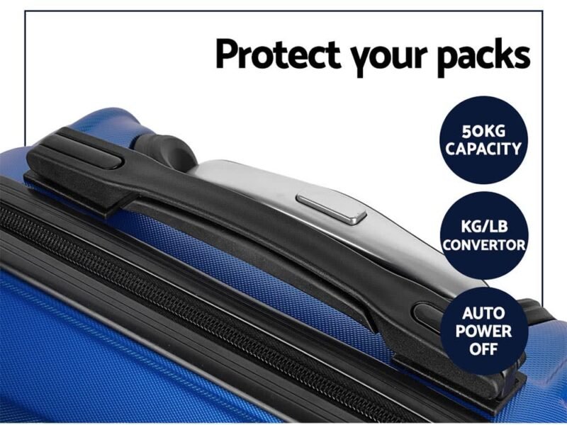 20 24 28 Luggage with TSA Lock Spinner Travel Suitcase Carry On Har