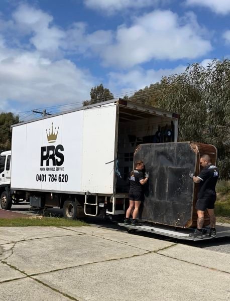Furniture Removals, Two Removalists with truck, Delivery, MOVER