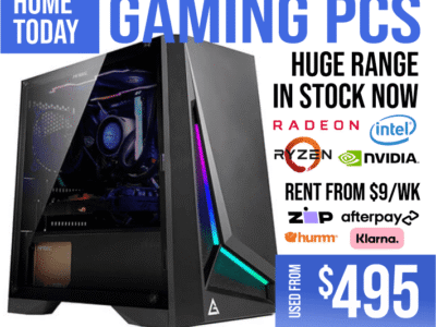 Gaming PCs - Huge Range new and refurbished, available TODAY from $495