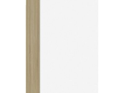 TV Cabinet White and Sonoma Oak 30.5x30x60 cm Engineered Wood