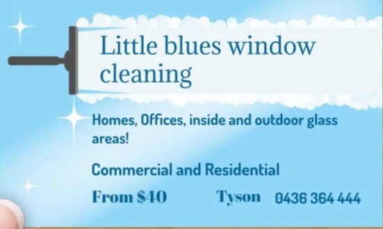 Little blues Window Cleaning