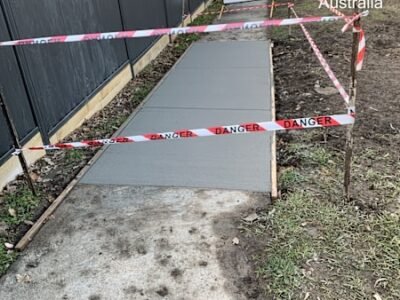 concreting slabs,retaining walls,driveways.