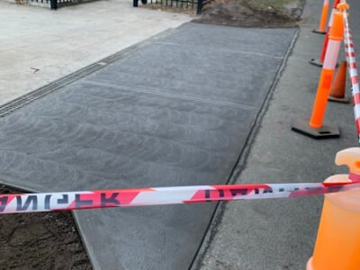 concreting slabs,retaining walls,driveways.