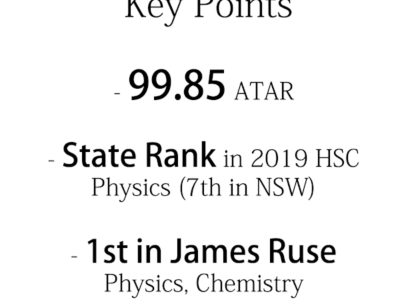 🧲 1st in James Ruse 🧲 𝟵𝟵.𝟴𝟱 🧲 Physics 𝗦𝗧𝗔𝗧𝗘 𝗥𝗔𝗡𝗞 Tutor